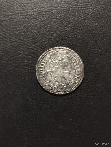 3 гроша 1597 год Сигизмунд 3 Познань.