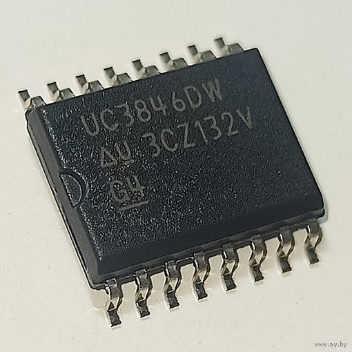 UC3846DW, Токовый ШИМ-контроллер [SOIC-16] UC3846