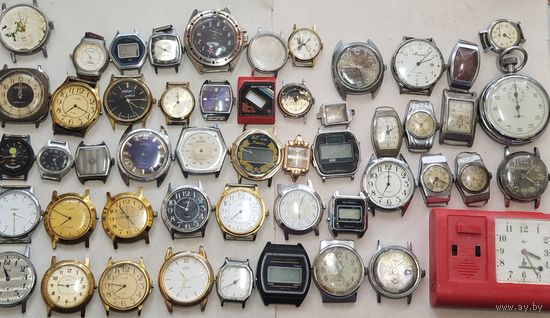 Большой часовой лот,за вашу цену