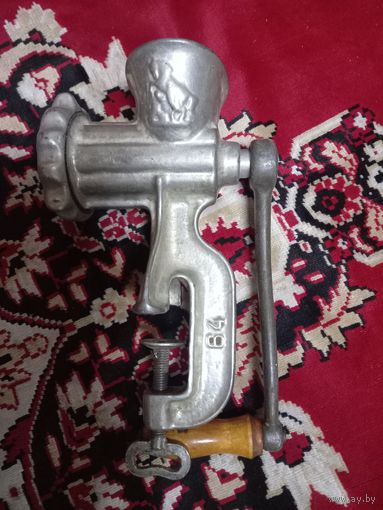 Мясорубка "КАСЛИ с конем" 1968 г. СССР чугун хор.состояние