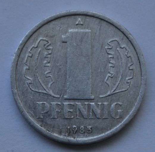 ГДР. 1 пфенниг 1983 г.