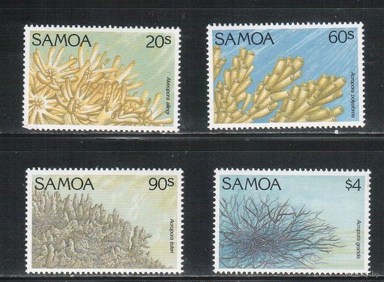 Самоа -1994 (Мих.768-771) , ** , Морская фауна,(полная серия)