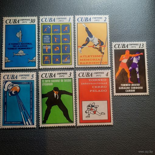 Куба 1972. Спортивные соревнования 1972 года