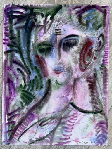 А.Мара (А.А.Марочкин). Акварель