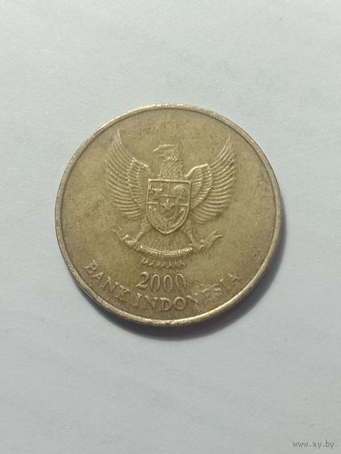 Индонезия 500 рупий 2000 года .