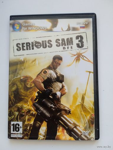Serious SAM 3. Игры компьютерные на DVD