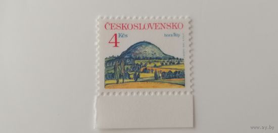Чехословакия 1991. Пейзаж. Ландшафт