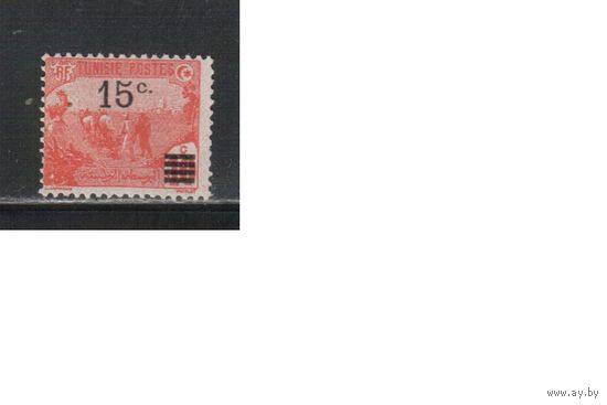Тунис-1911,(Мих.49) * , Стандарт, Надп.,