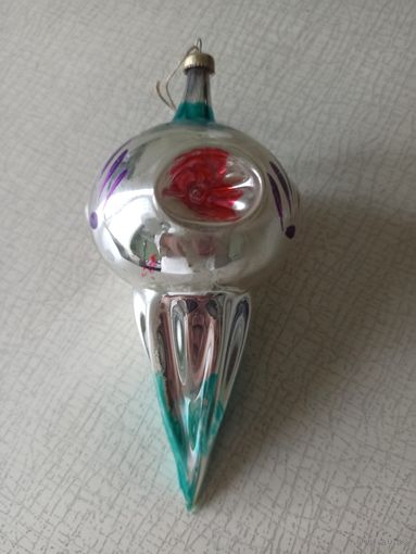 Ёлочная игрушка "СОСУЛЬКА" (СССР).