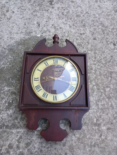 Часы рабочие настенные СССР, Антарес, электромеханические,