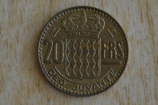 Монако 20 франков 1951