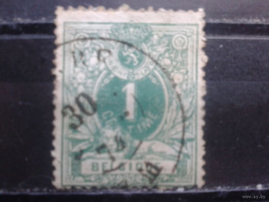 Бельгия 1869 Стандарт 1 сантим