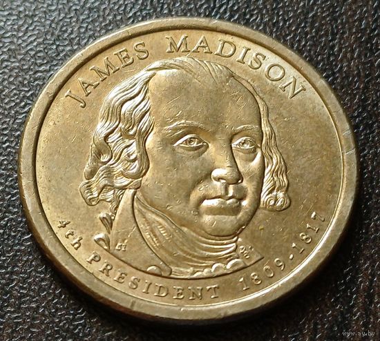 США 1 доллар, 2007  Джеймс Мэдисон     ( 1-12-4 )