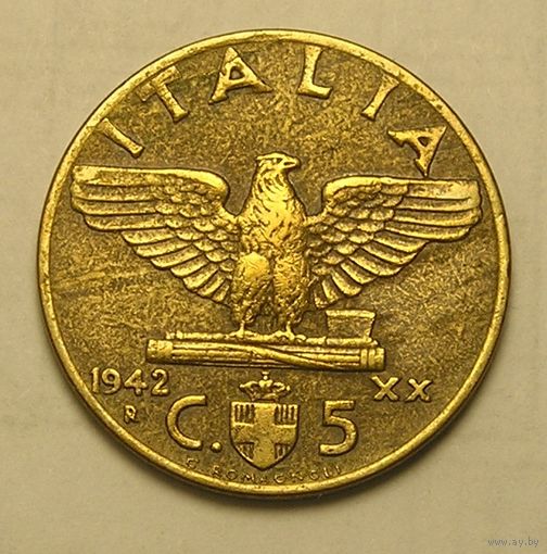 Италия, 5 Чент. 1942