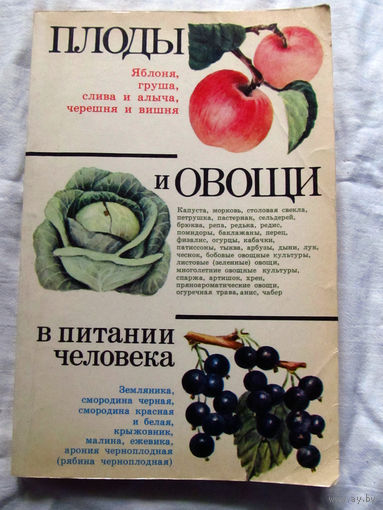 25-31 Плоды и овощи в питании человека под ред Д.К. Шапиро Минск Ураджай 1984