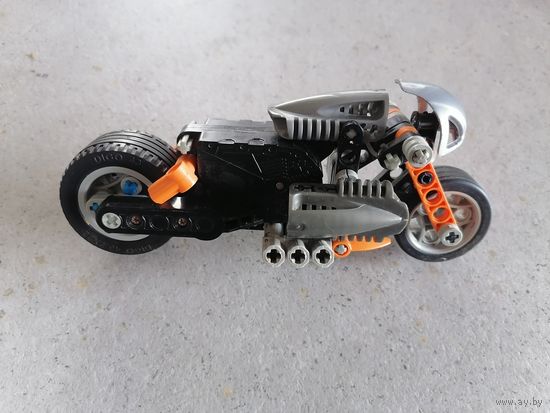 Игрушка конструктор мотоцикл аналог лего lego техник