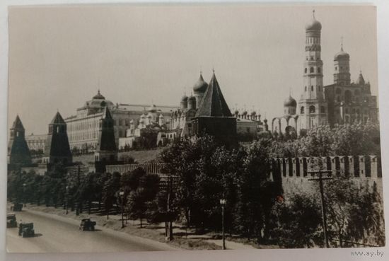 Открытка Москва. 1952