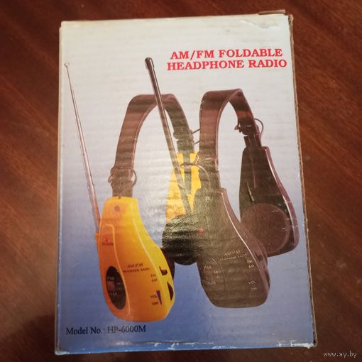 Наушники с радио FM, AM