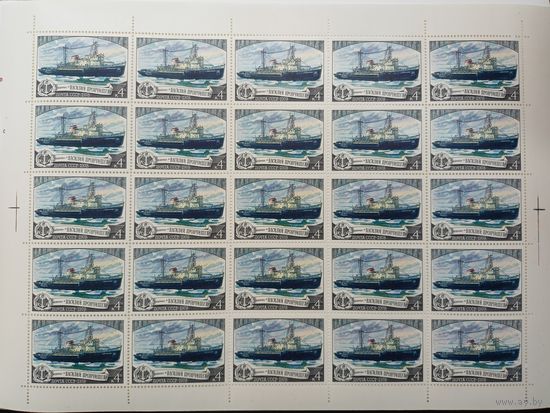 1978 СССР. Советские ледоколы. Ледокол "Василий Прончищев". Лист