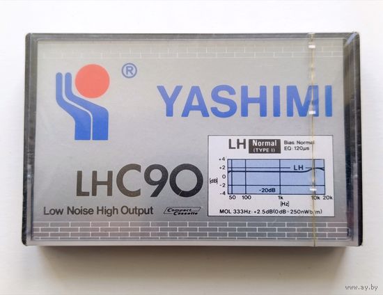 Аудиокассета YACHIMI LH C90, в родной упаковке, новая