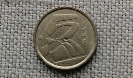 Испания 5 песет 1998