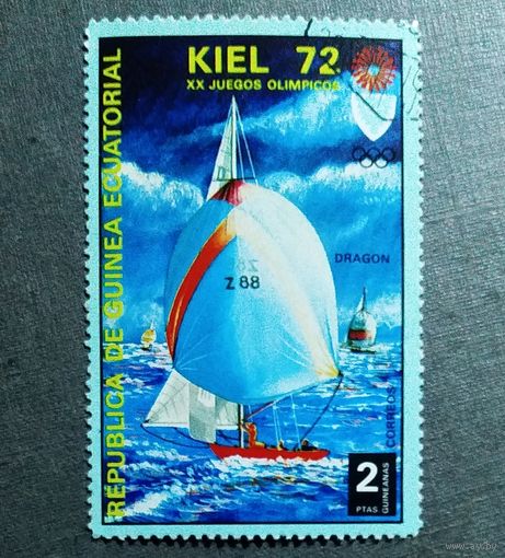 Марка Экваториальная Гвинея 1972 год Олимпийские игры