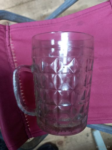 Пивной бокал 0.5 л СССР клеймо САЗ