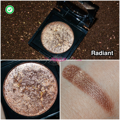 ТЕНИ для век Fashionista Double Take Baked Eyeshadow оттенок Radiant 7