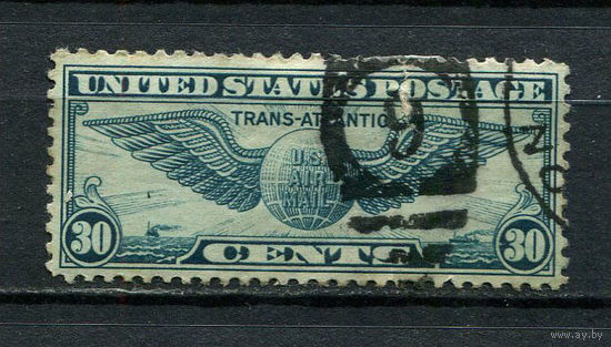США - 1939 - Крылатый глобус - [Mi. 450] - полная серия - 1 марка. Гашеная.  (Лот 66EE)-T2P39