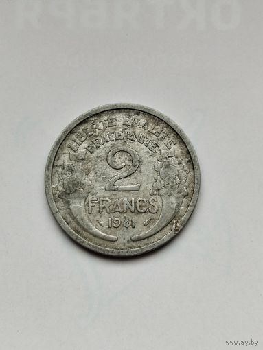 2 франка Франция 1931 год.