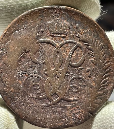 2 копейки 1757 без МЦ.Кладовая.