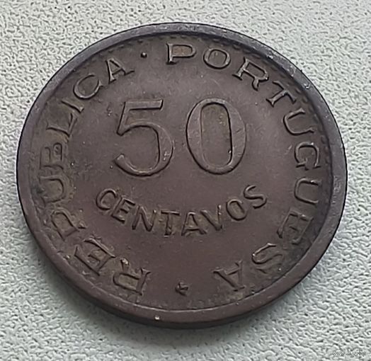 Ангола 50 сентаво, 1961  6-11-15