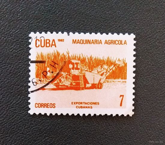 Марка Куба 1982 год Экспорт