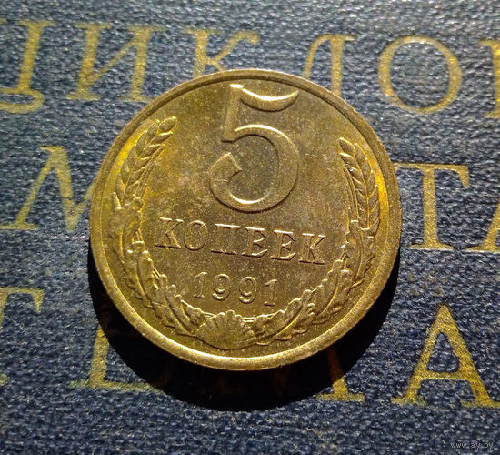 5 копеек 1991 М СССР #17