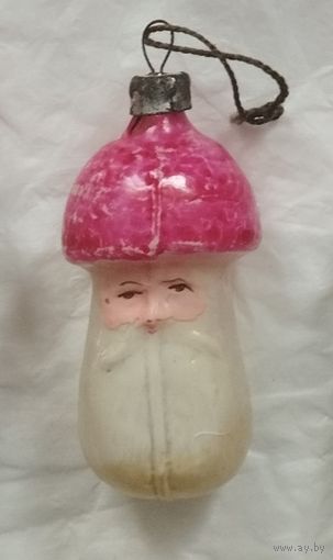 Ёлочная игрушка гриб лесовик