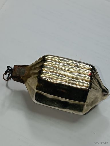 Ёлочная игрушка фонарик , СССР .