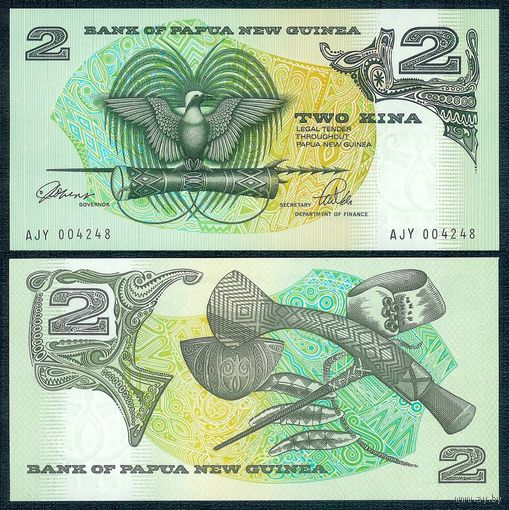 Папуа-Новая Гвинея 2 кина 1989-1991 год, UNC
