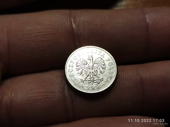 Польша 10 грошей 2004