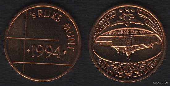 Нидерланды жетон SET - 's Rijks Munt 1994 -- 's Rijks Munt (здание МД) (coin) Антилы (f