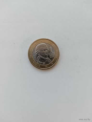 Австрия 1 евро 2024 год