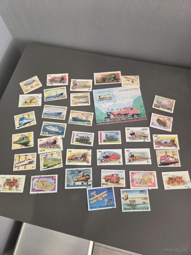 Марки разные лотом. Лот 1