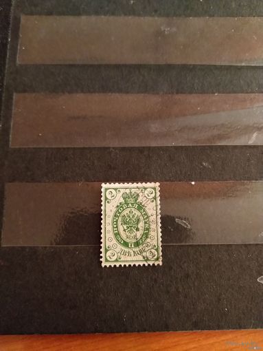 1891 Россия Великое княжество Финляндское Мих 36 оценка 8 евро герб (1-9)