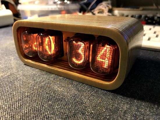 Плата для часов на лампах ИН-12 с WiFi v2