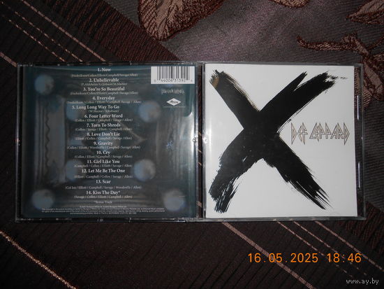 Def Leppard – X   /CD