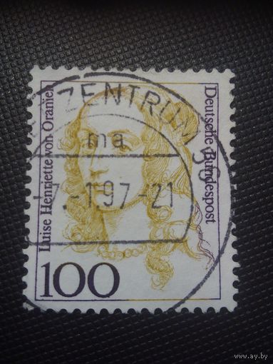 ФРГ. Стандарт. 1994г. гашеная