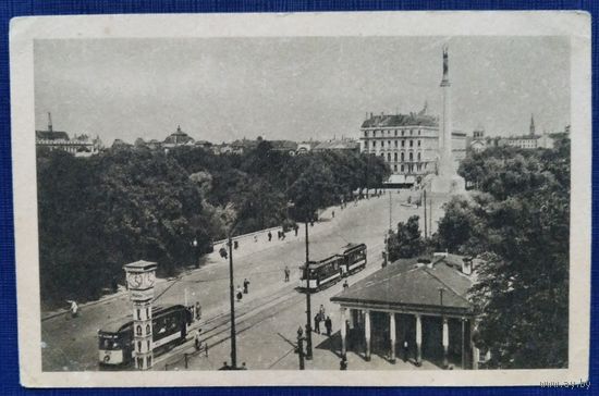 Рига. Бульвар Свободы (2). Начало 1950-х. Подписана.