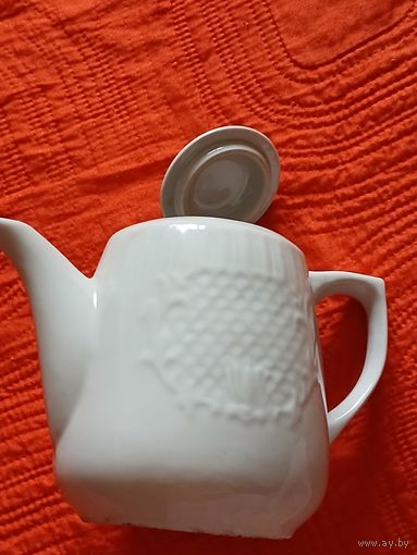Чайник фарфор КНДР 1950-60г
