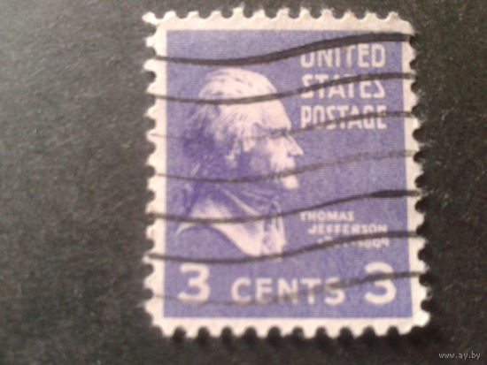 США 1938 Джефферсон, 3 президент