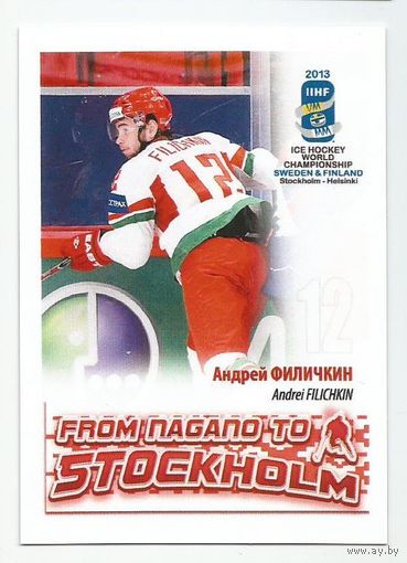 Андрей Филичкин / Сборная Беларуси / 2013г.