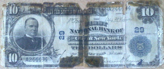 10 $ 1902г.